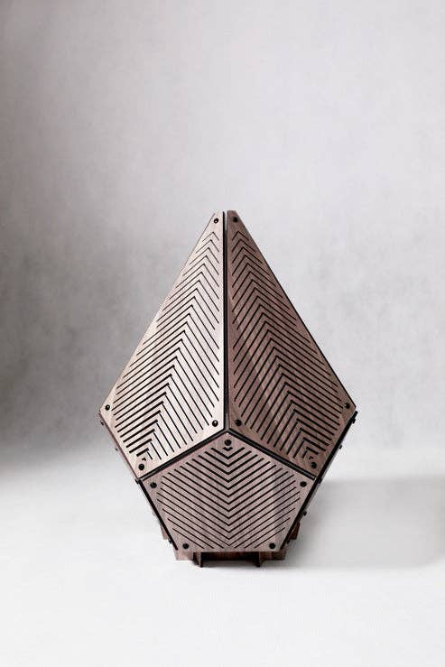 SINAR Linez 3D Papercraft Table Lamp