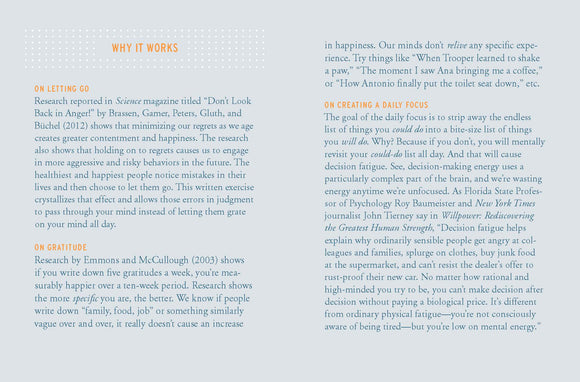 Two Minute Mornings Journal