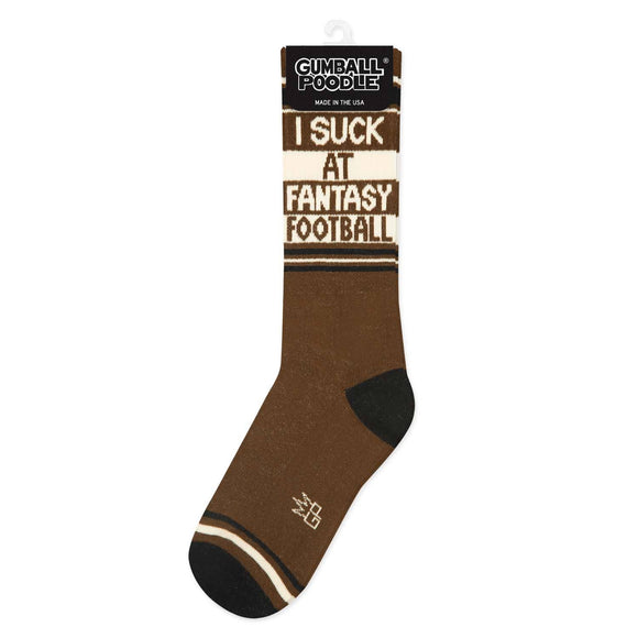 I Suck At Fantasy Football Socks