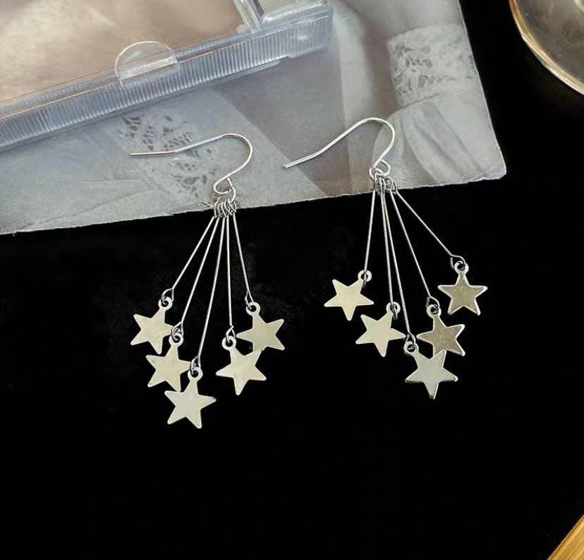 5 Star Earrings