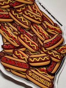 Wisconsin Brats Sticker-2