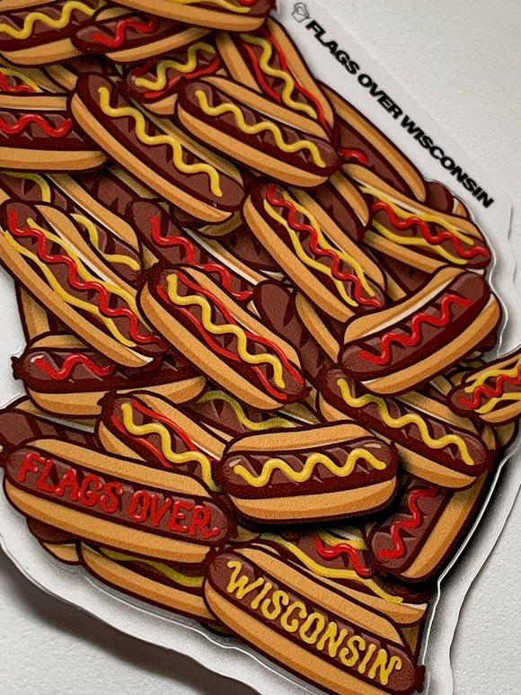 Wisconsin Brats Sticker