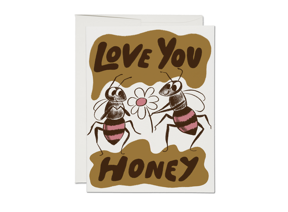 Love You Honey Card