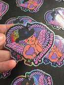 Heartbreaker Cowboy Cupid Sticker-1