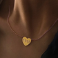 11:11 Heart Angel Number 14K Plated Necklace