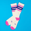 Diva Gym Crew Socks-2