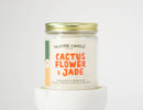 Cactus Flower and Jade Candle-1