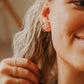 Hello Adorn: Tiny Bar Studs Earrings