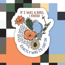 If I Was a Bird Sticker-1