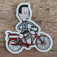 Pee-Wee Bike Sticker