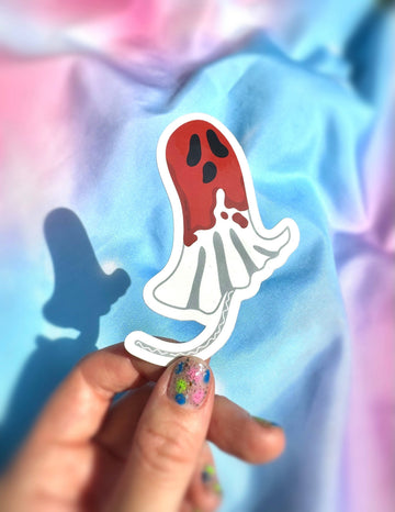 Tampon Ghost Sticker - 0