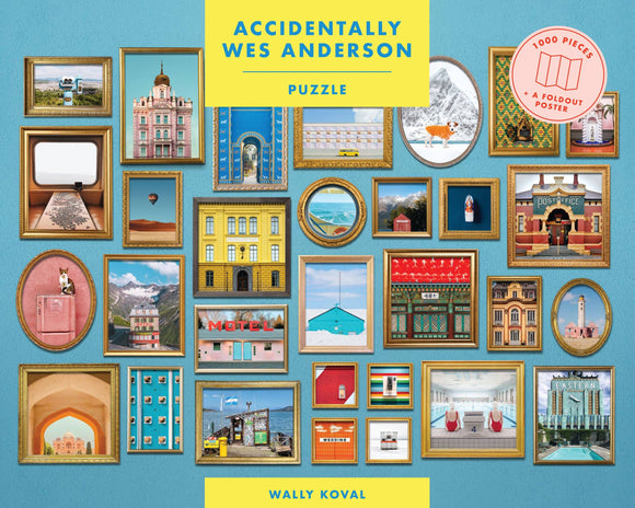 Accidentally Wes Anderson 1000-pc Puzzle