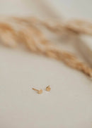 Hello Adorn: Tiny Dot Studs Earrings-3