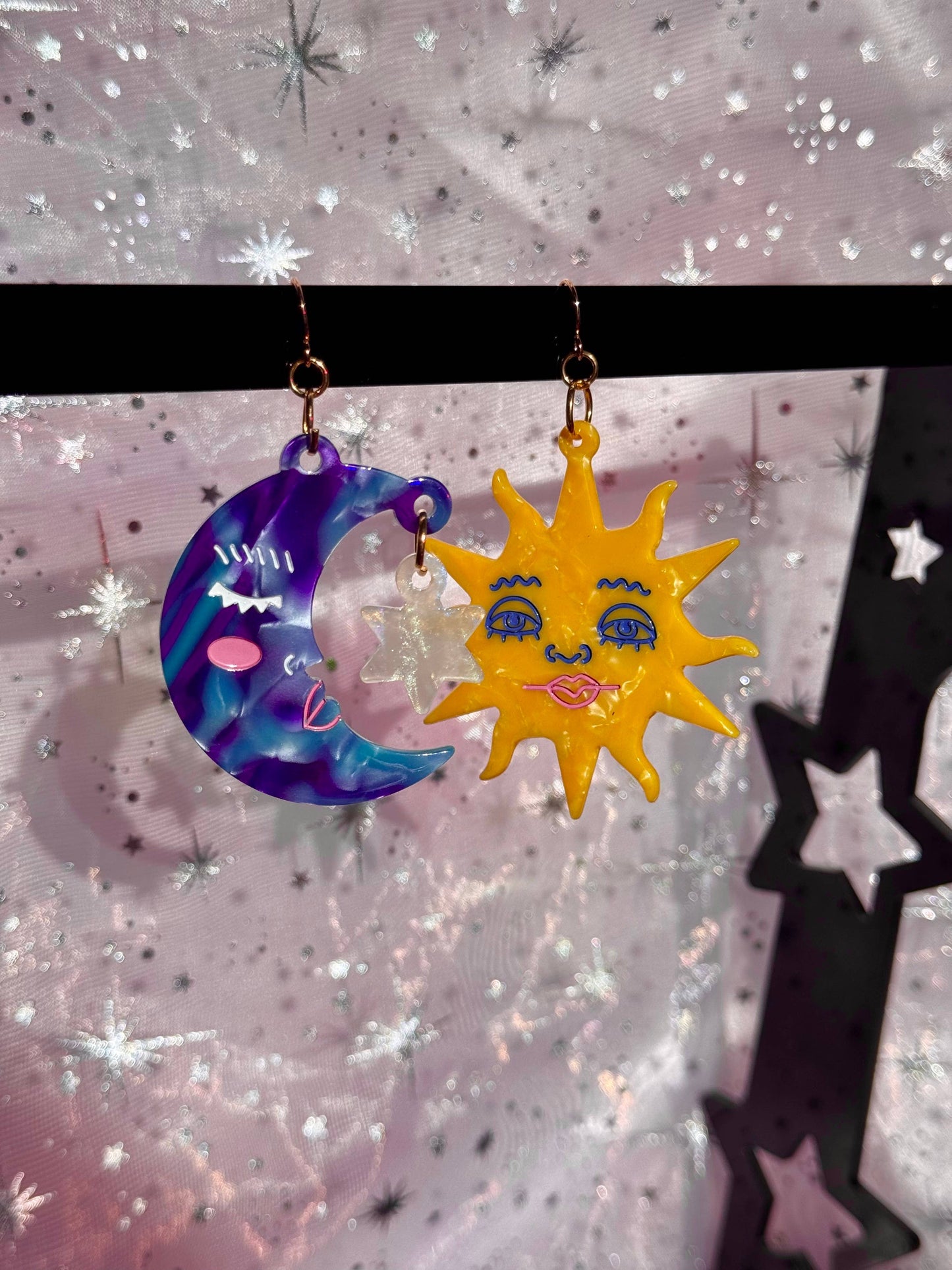 Astro Sun + Moon Earrings