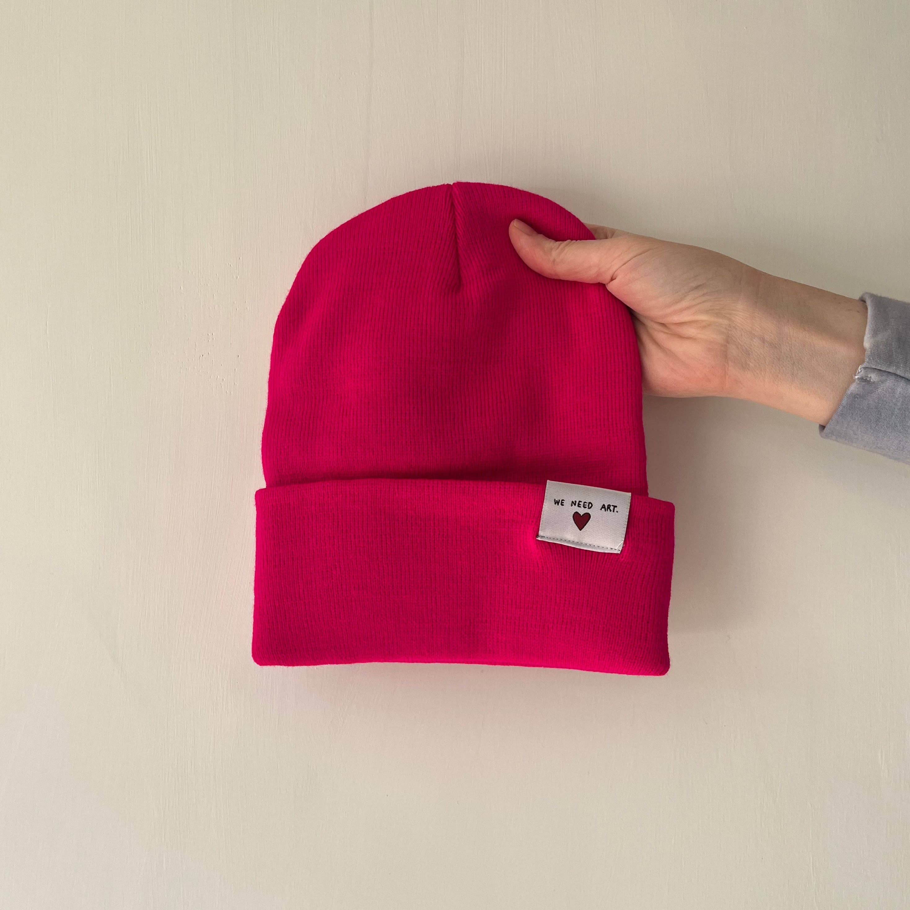 We Need Art Tag Beanie