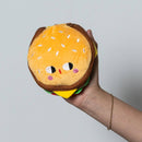 HAMA: Plush Cheeseburger Handy Bag-3
