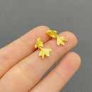 Goldfish Stud Earrings-2