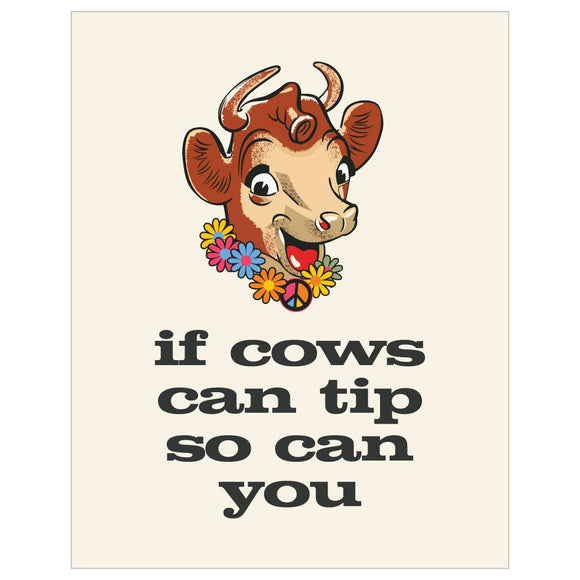 If Cows Can Tip So Can You Magnet