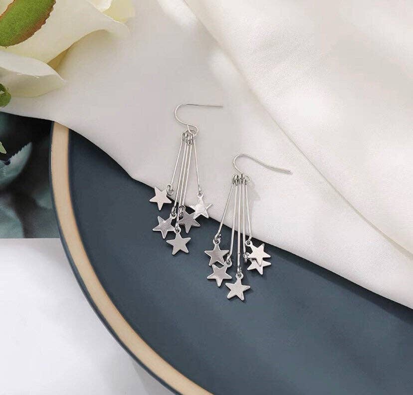 5 Star Earrings