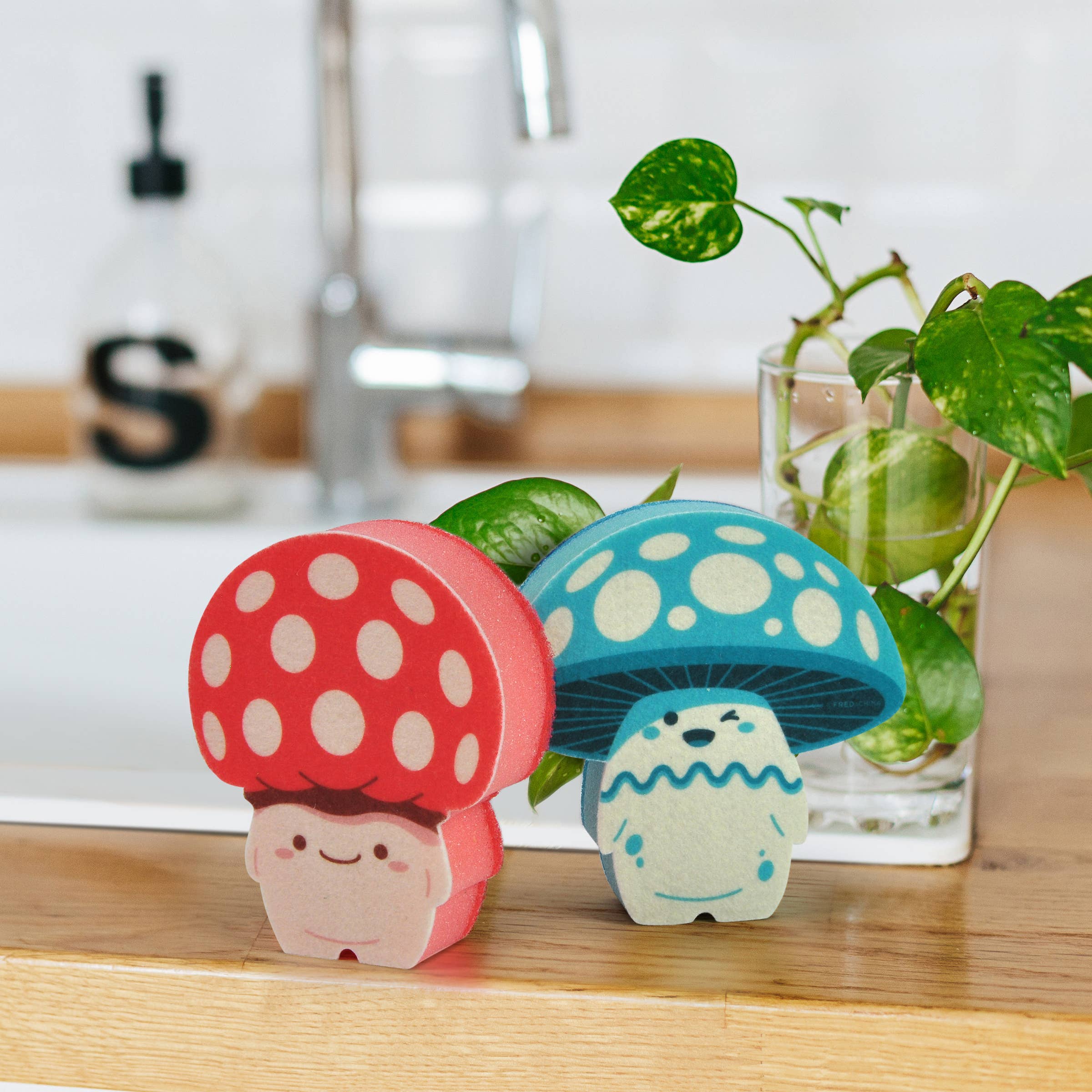 Fun Guys Mushroom Sponges