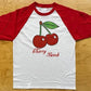 Cherry Bomb Raglan Tee