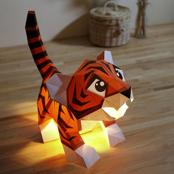 Baby Tiger PaperCraft Art Kit