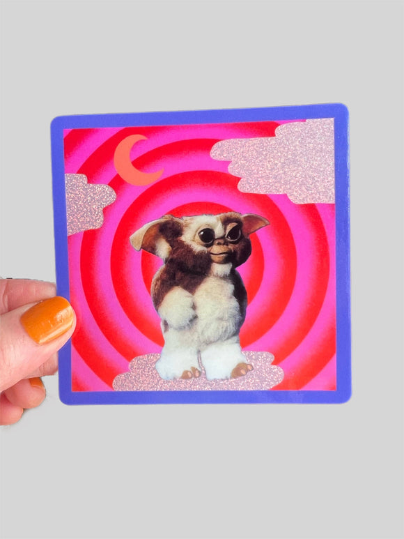 Mogwai On the Move Sticker