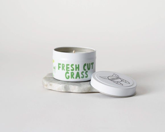 Fresh Cut Grass Valkyrie Candle Tin