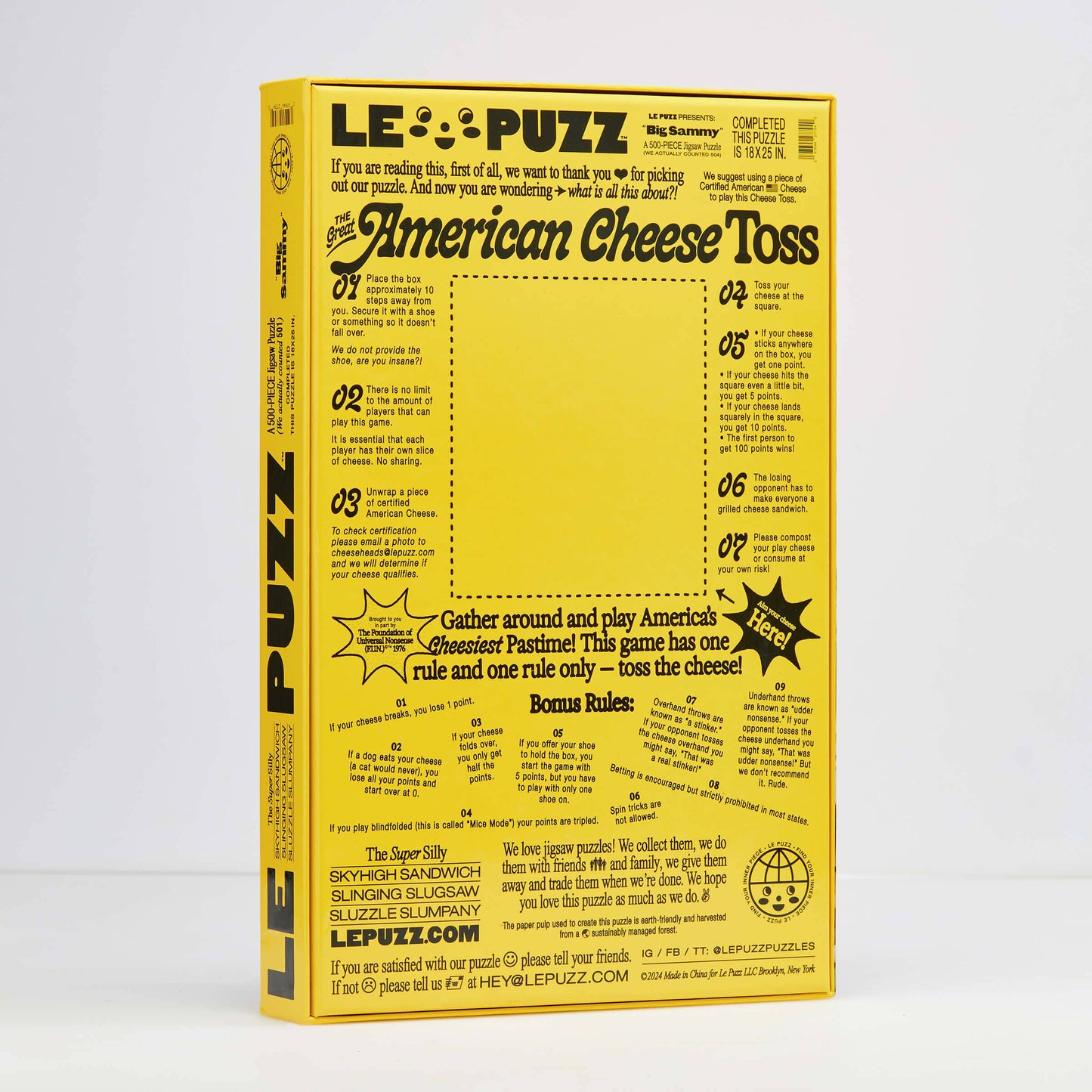Big Sammy 500 Piece Puzzle