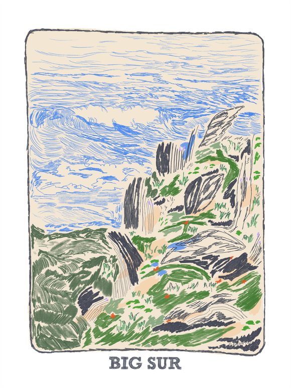 Big Sur Art Print