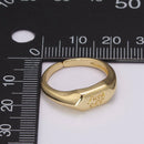 Fuck Off Adjustable Signet Ring-4