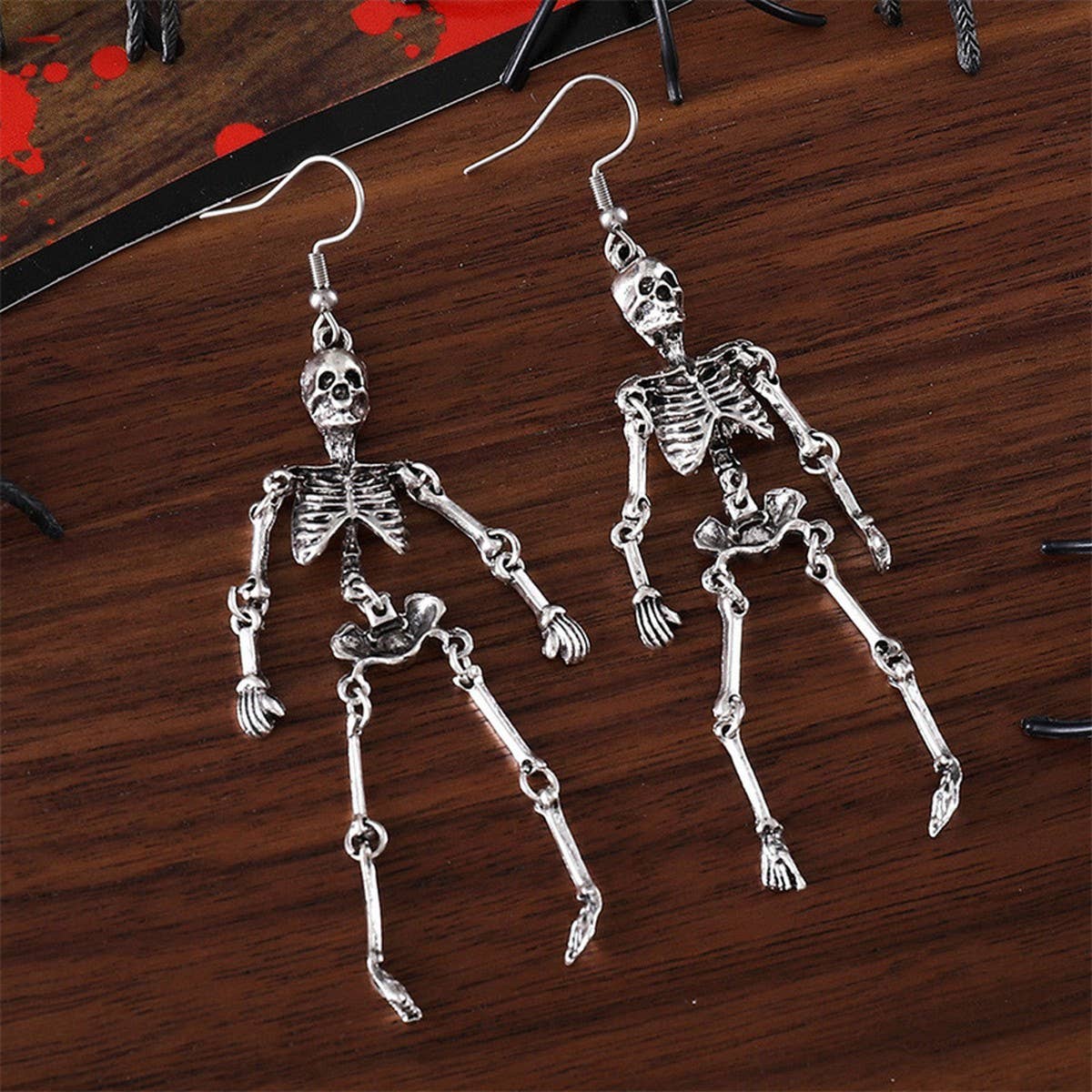 Skeleton Earrings