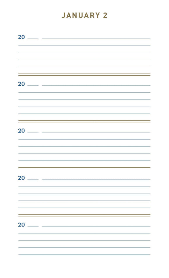 Denim One Line A Day