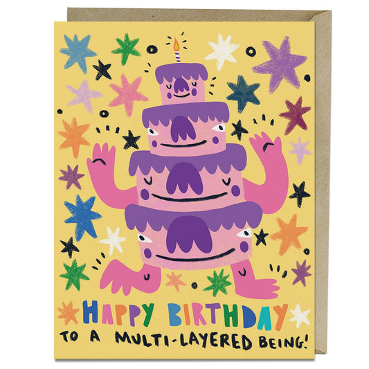 Multi-layered Birthday Card