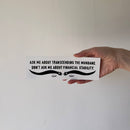 Transcending the Mundane Bumper Sticker-1