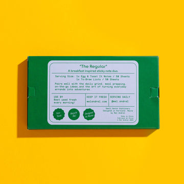 Egg + Brew Sticky Note 2-Pack - 0