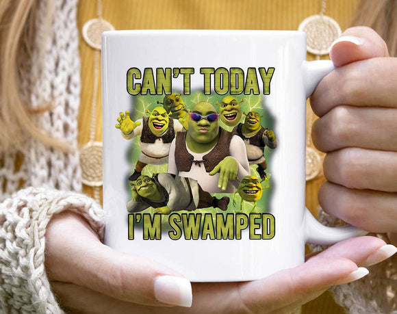 Can't Today, I'm Swamped Mug