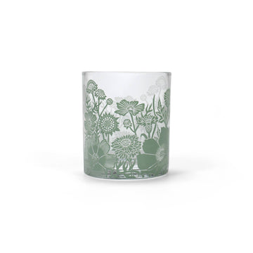 Woodland Green Flowers Tumbler