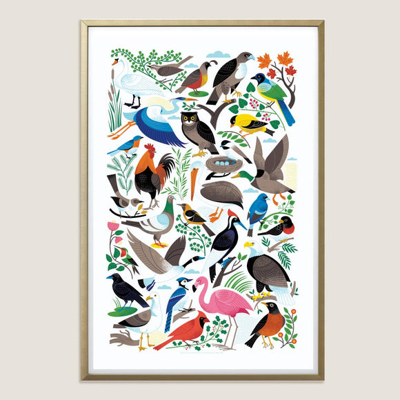 Birds of a Feather Art Print
