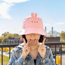 Pink Bunny Bucket Hat-2