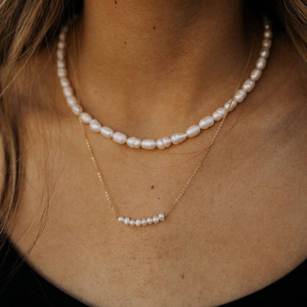 Oceanside Pearl Necklace - 0
