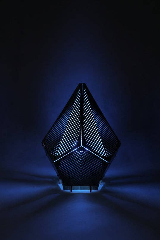 SINAR Linez 3D Papercraft Table Lamp
