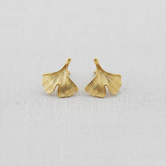 Gingko Leaf Earrings