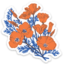 Poppy Flower Sticker-2