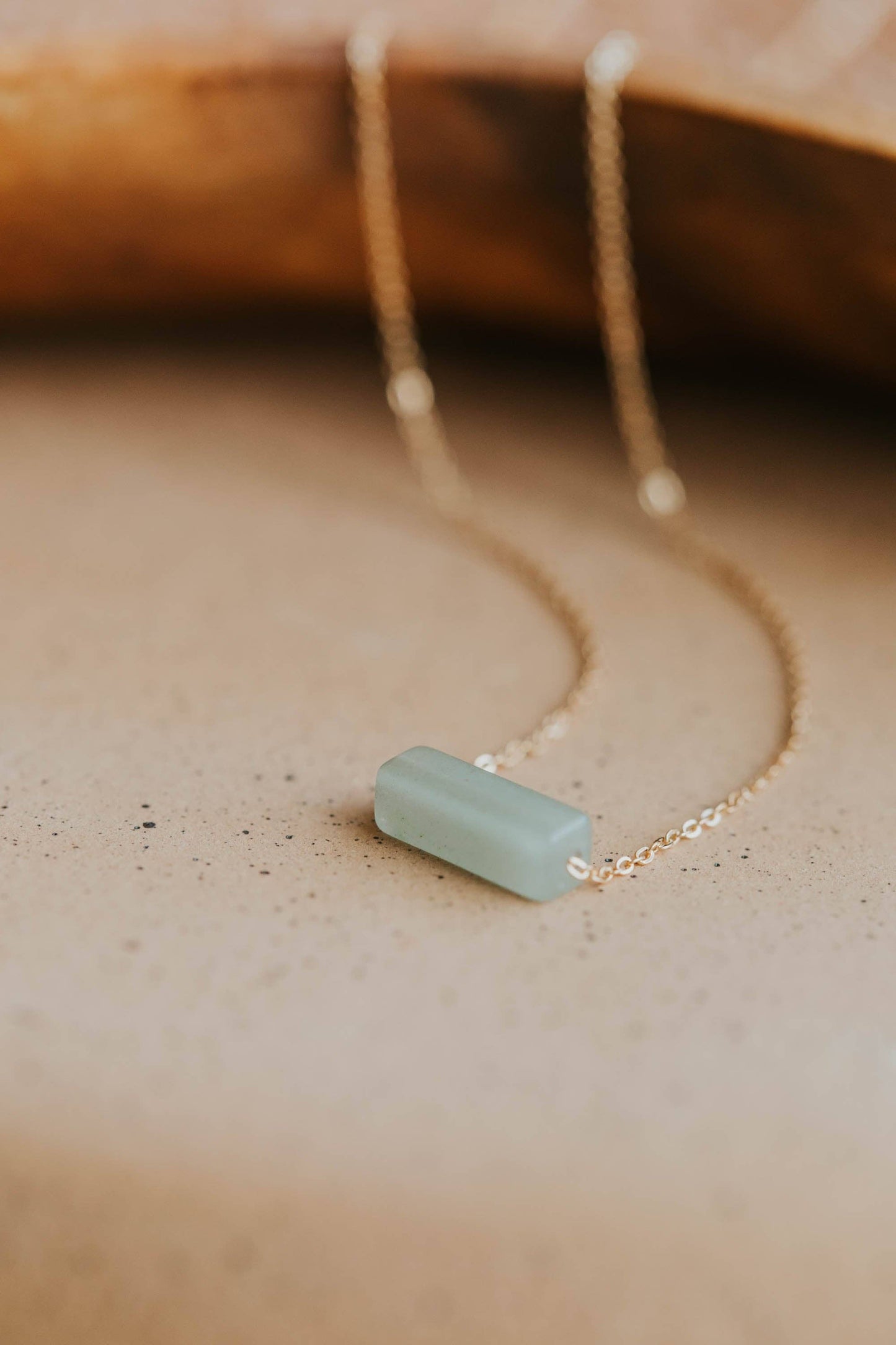 Hello Adorn: Seafoam Gemma Necklace