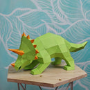 Triceratops PaperCraft Art Kit-3