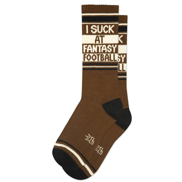 I Suck At Fantasy Football Socks
