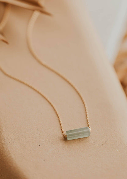 Hello Adorn: Seafoam Gemma Necklace
