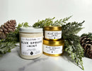 Blue Spruce + Mint Soy Wax Candle-2