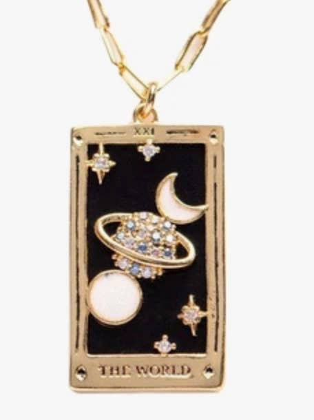 The World Tarot Necklace